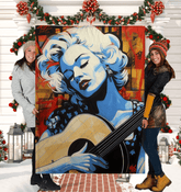 Music Ignites Our Passions Sherpa Blanket - Beyond T-shirts